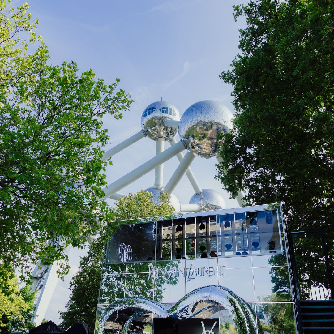 YSL Beauty activation at Hangar Festival