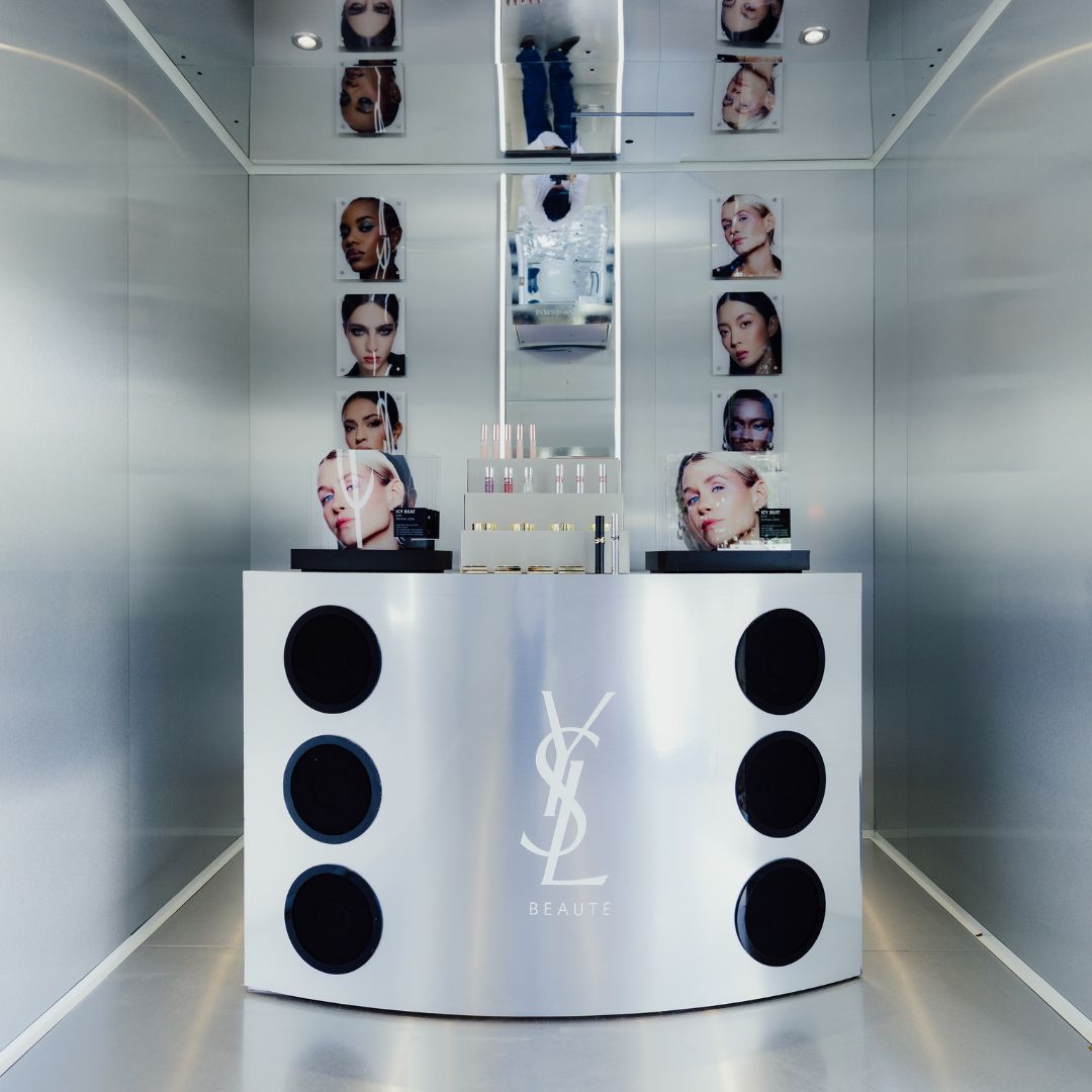 YSL Beauty Light Club event design
